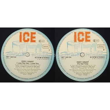 Eddy Grant - I Love You Yes, I Love You • 12" Vinyl Maxi • EX - Labyrinth Music