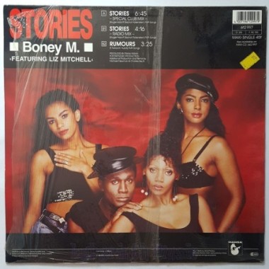 Boney M. - Stories • 12" Vinyl Maxi • NM - Labyrinth Music