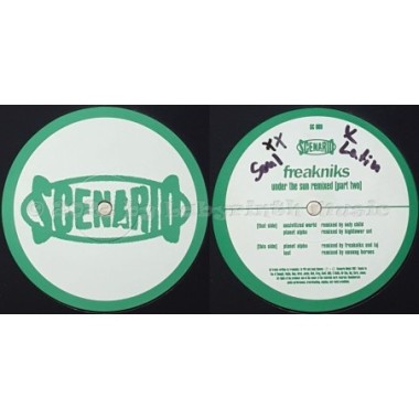 Freakniks - Under The Sun Remixed • Part Two • 12" Vinyl Maxi - Labyrinth Music