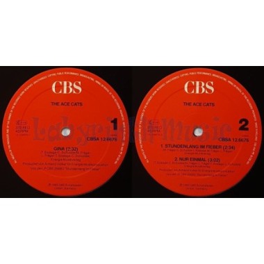 The Ace Cats - Gina • 12" Vinyl Maxi • MINT - Labyrinth Music