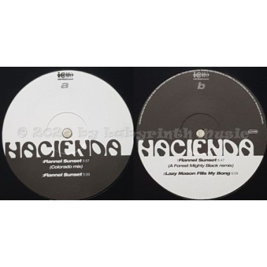 Hacienda - Flannel Sunset • 12" Vinyl Maxi - Labyrinth Music