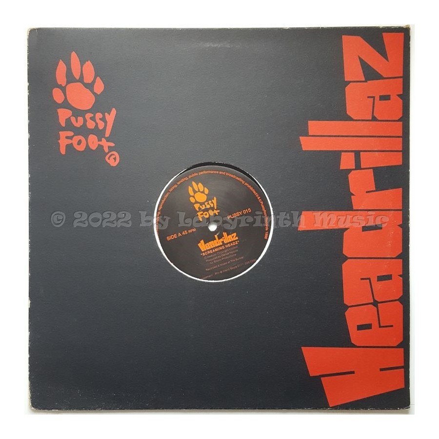 Headrillaz - Screaming Headz • 12" Vinyl Maxi - Labyrinth Music