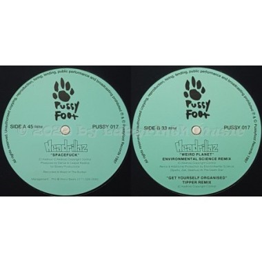 Headrillaz - Spacefuck • 12" Vinyl Maxi • EX - Labyrinth Music