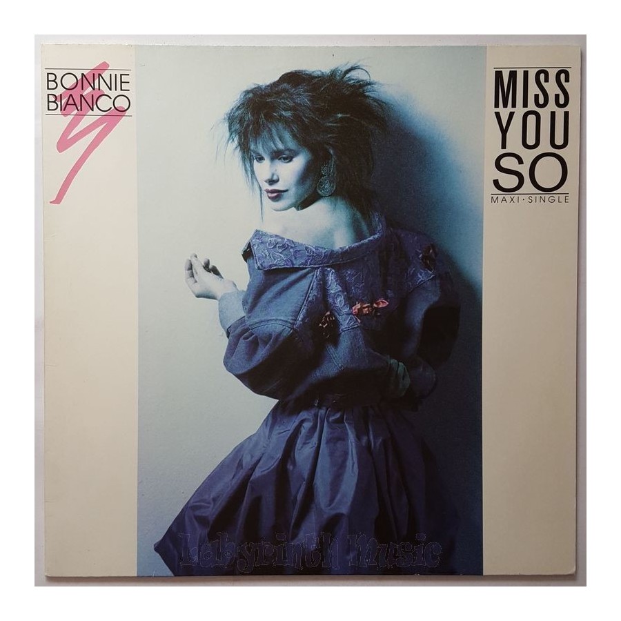 Bonnie Bianco - Miss You So • 12" Vinyl Maxi • MINT - Labyrinth Music