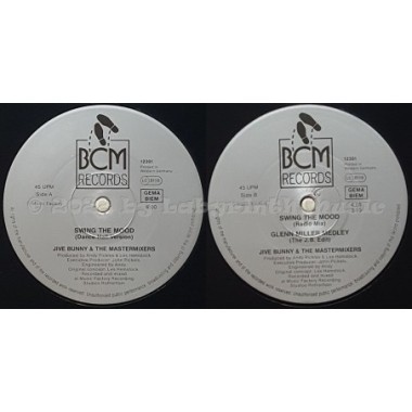 Jive Bunny And The Mastermixers - Swing The Mood • 12" Vinyl Maxi - Labyrinth Music
