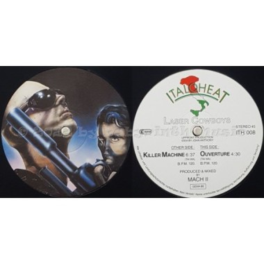 Laser Cowboys - Killer Machine • 12" Vinyl Maxi - Labyrinth Music