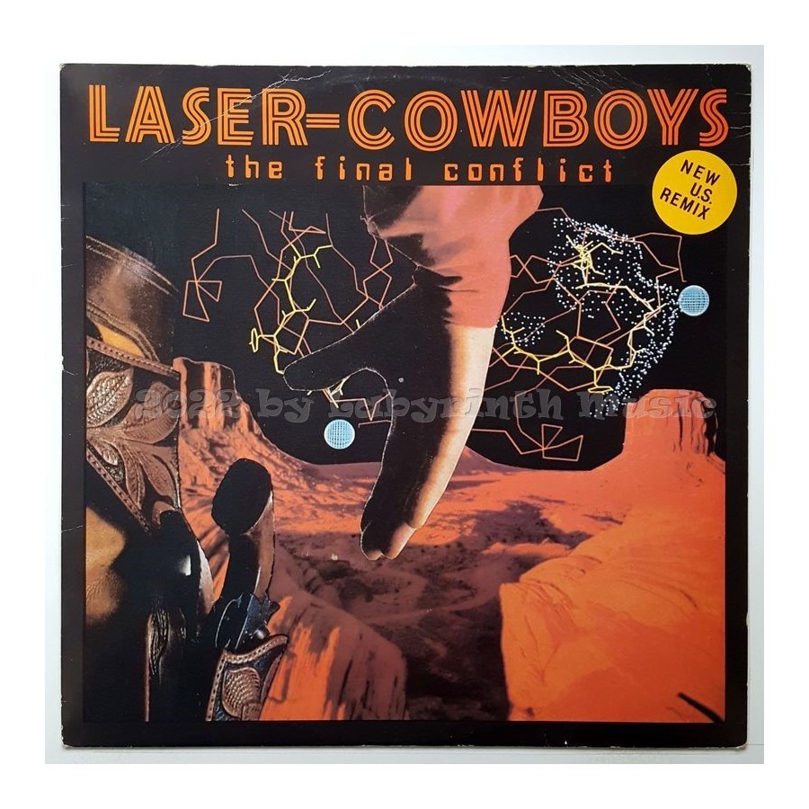 Laser Cowboys - Ultra Warp • New U.S. Remix • 12" Vinyl Maxi - Labyrinth Music
