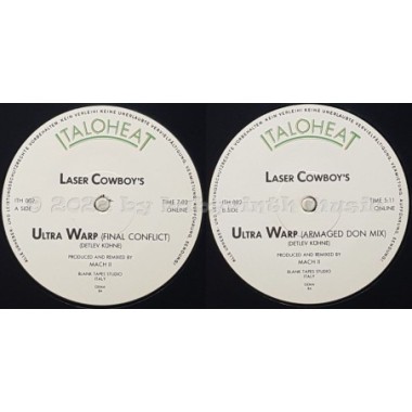 Laser Cowboys - Ultra Warp • New U.S. Remix • 12" Vinyl Maxi - Labyrinth Music