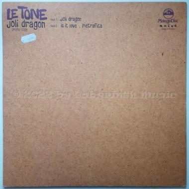 Le Tone - Joli Dragon • 12" Vinyl Maxi - Labyrinth Music