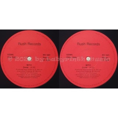 Mito - Droid • 12" Vinyl Maxi • EX - Labyrinth Music