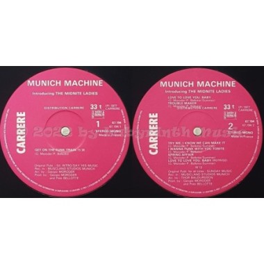 Munich Machine Introducing The Midnite Ladies - Munich Machine • 12" Vinyl LP - Labyrinth Music