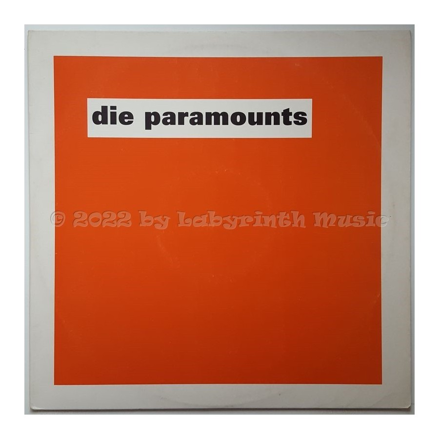 Paramounts, Die - Die Paramounts • 12" Vinyl Maxi • EX - Labyrinth Music
