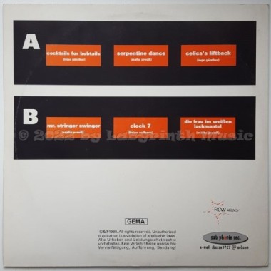 Paramounts, Die - Die Paramounts • 12" Vinyl Maxi • EX - Labyrinth Music