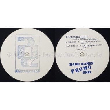 Pressure Drop Feat. Anita Jarrett - Got To Be For Real • 12" Vinyl Maxi - Labyrinth Music