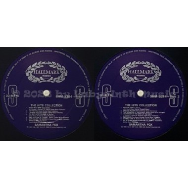 Samantha Fox - The Hits Collection • 12" Vinyl LP • EX - Labyrinth Music