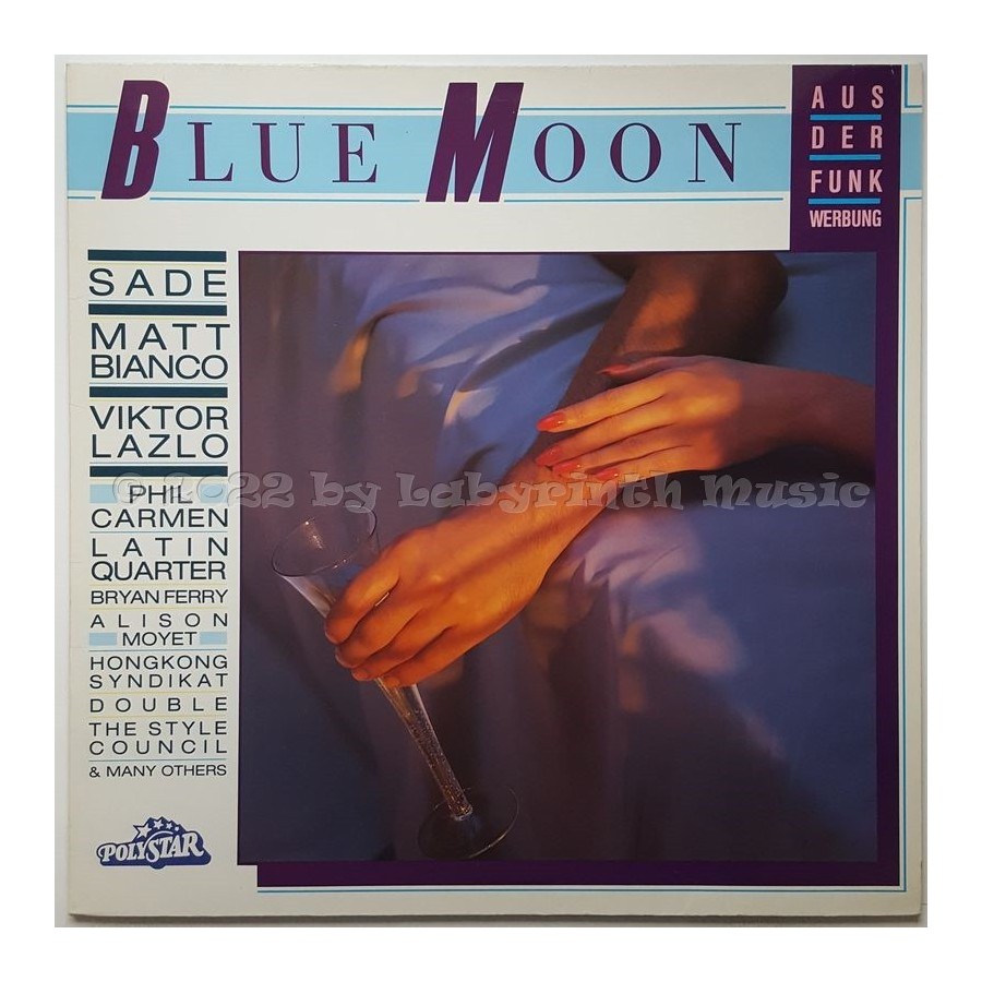 Various - Blue Moon • 12" Vinyl LP - Labyrinth Music