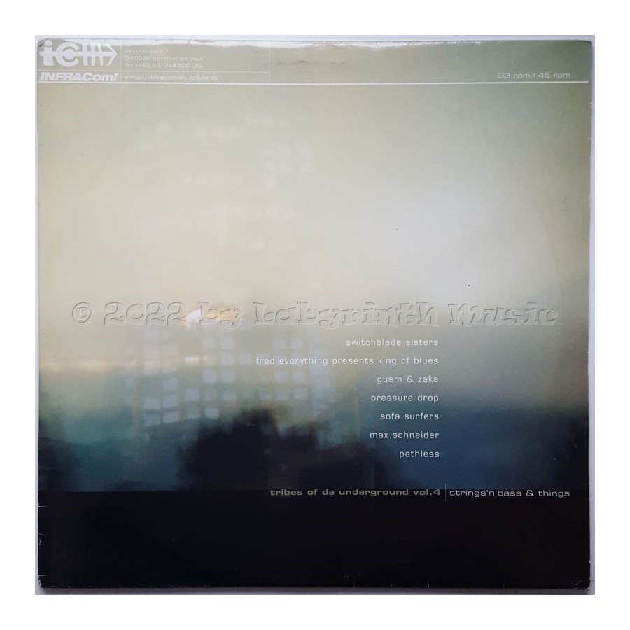 Various - Tribes Of Da Underground Vol. 4 • 12" Vinyl LP • EX - Labyrinth Music