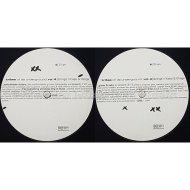 Various - Tribes Of Da Underground Vol. 4 • 12" Vinyl LP • EX - Labyrinth Music