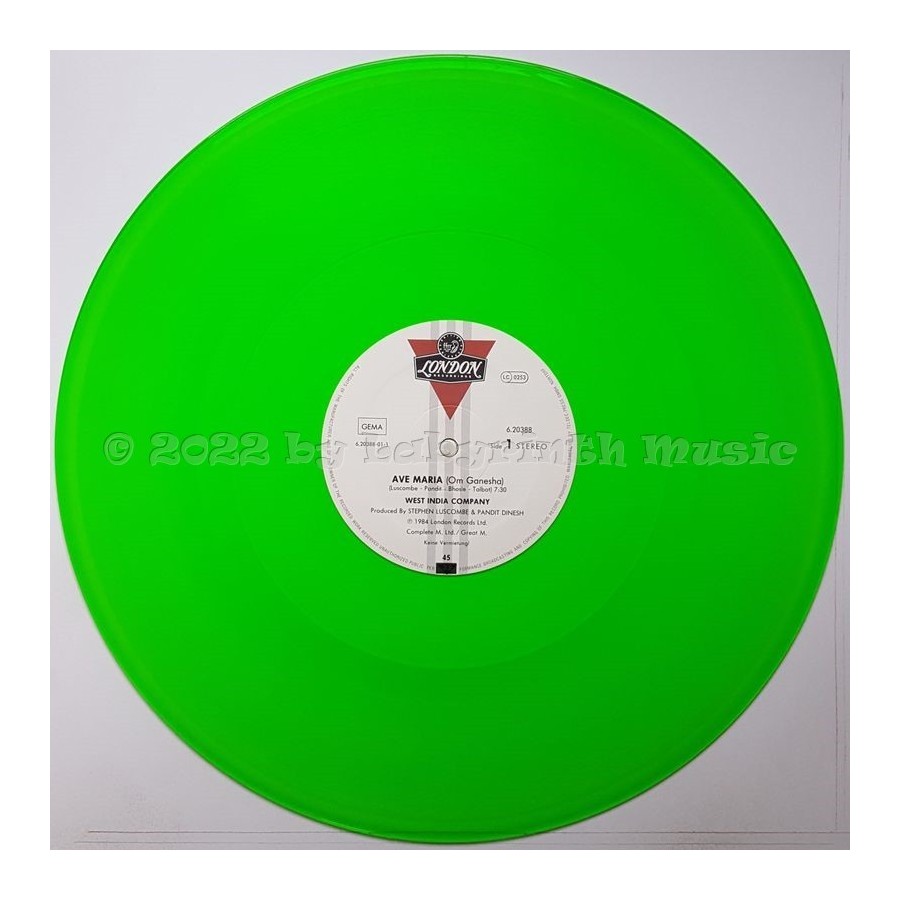 West India Company - Ave Maria • 12" Vinyl Maxi • EX - Labyrinth Music