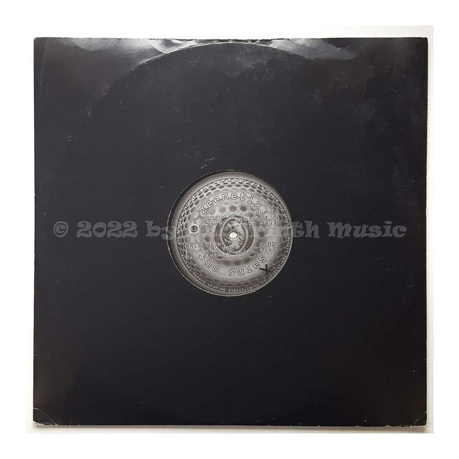 Zeenetix - No Rules • 12" Vinyl Maxi - Labyrinth Music