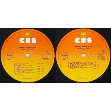 Barbra Streisand - Barbra Streisand's Greatest Hits • 12" Vinyl LP • EX - Labyrinth Music