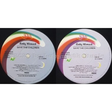 Bobby Womack - Save The Children • 12" Vinyl LP • MINT - Labyrinth Music