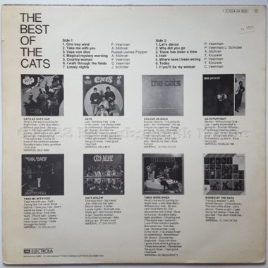 The Cats - The Best Of The Cats • 12" Vinyl LP - Labyrinth Music