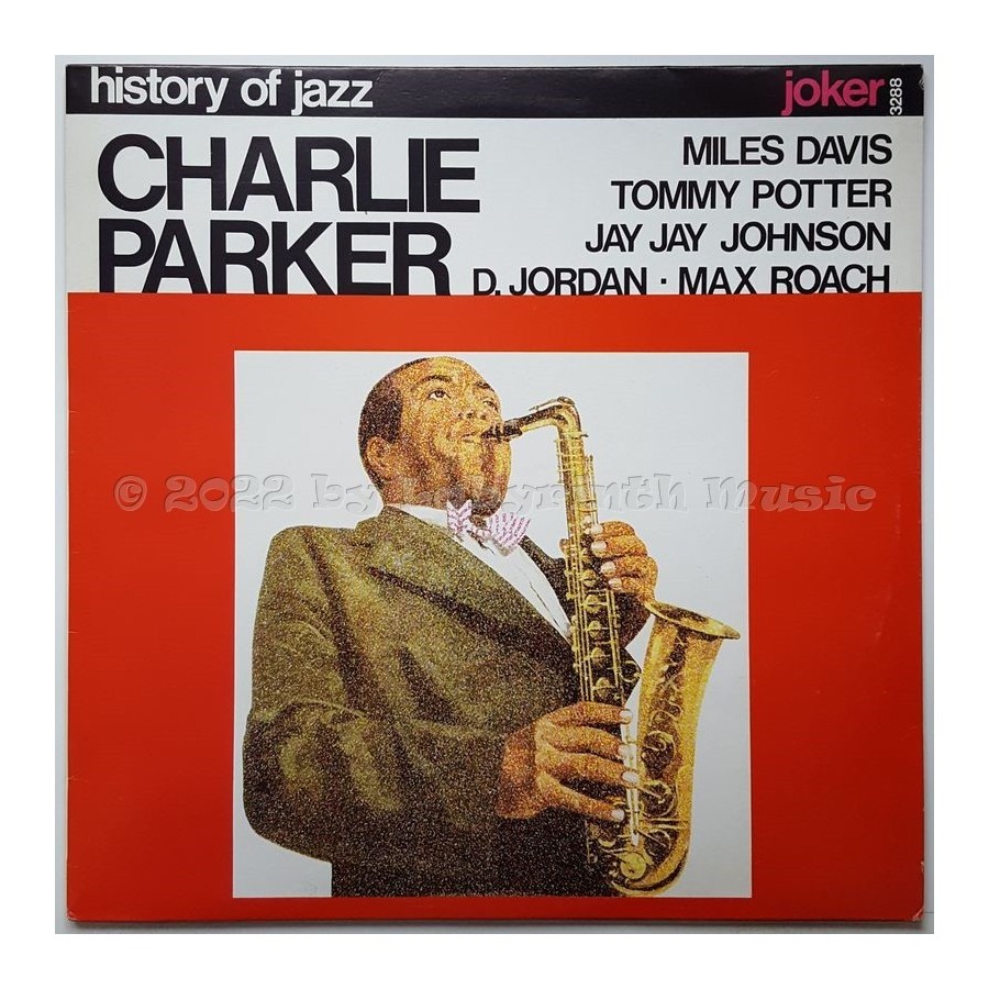 Charlie Parker - Charlie Parker • 12" Vinyl LP • NM - Labyrinth Music