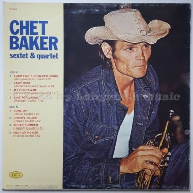 Chet Baker - Sextet & Quartet • 12" Vinyl LP • EX - Labyrinth Music