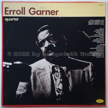 Erroll Garner - Quartet • 12" Vinyl LP • EX - Labyrinth Music