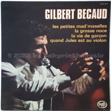 Gilbert Bécaud - Gilbert Bécaud • 12" Vinyl LP • EX - Labyrinth Music