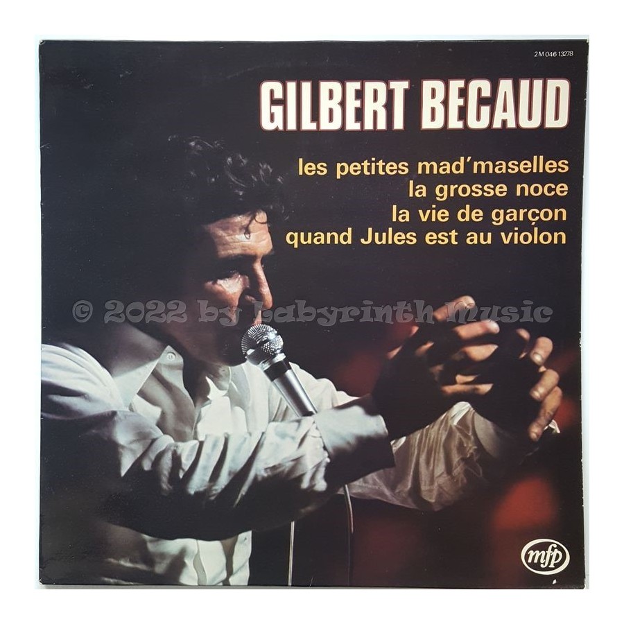 Gilbert Bécaud - Gilbert Bécaud • 12" Vinyl LP • EX - Labyrinth Music