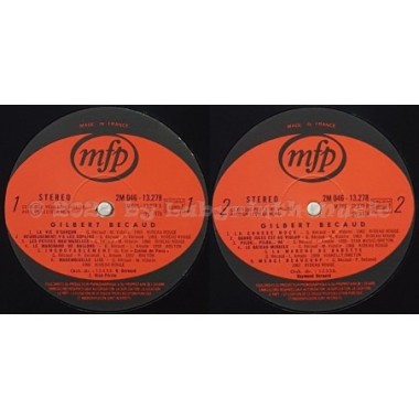 Gilbert Bécaud - Gilbert Bécaud • 12" Vinyl LP • EX - Labyrinth Music