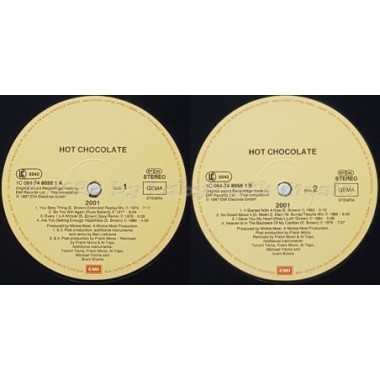 Hot Chocolate - 2001 • 12" Vinyl LP • MINT - Labyrinth Music