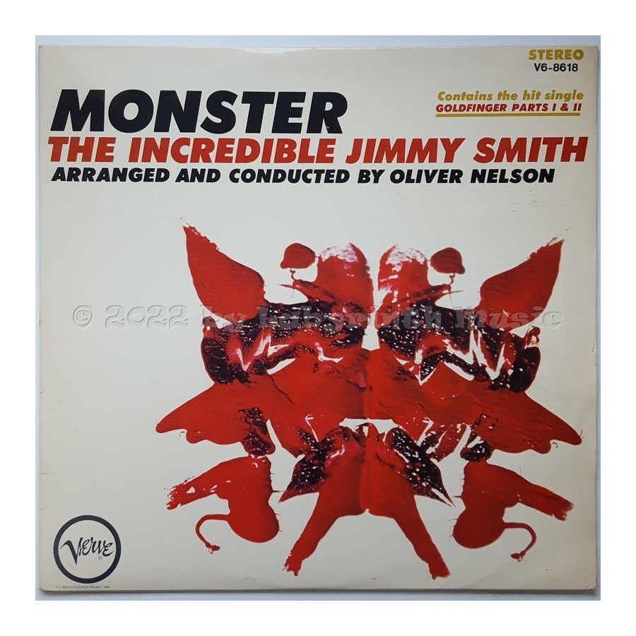 Jimmy Smith - Monster • 12" Vinyl LP • EX - Labyrinth Music