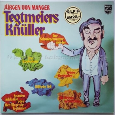 Jürgen Von Manger - Tegtmeiers Knüller • 12" Vinyl LP • NM - Labyrinth Music