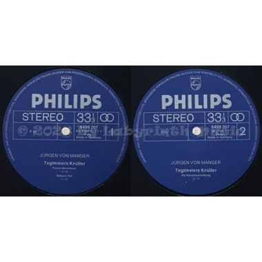 Jürgen Von Manger - Tegtmeiers Knüller • 12" Vinyl LP • NM - Labyrinth Music