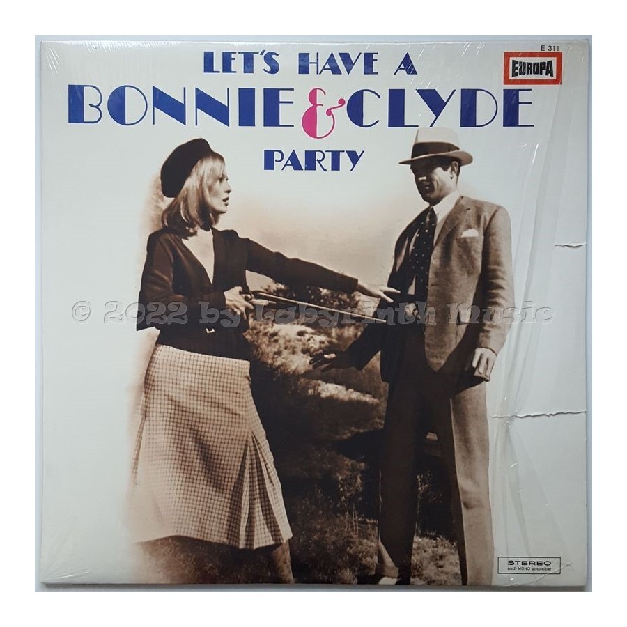 The Lipsticks - Let's Have A Bonnie & Clyde Party • 12" Vinyl LP • MINT - Labyrinth Music