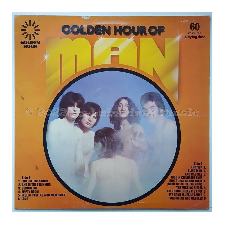 Man - Golden Hour Of Man • 12" Vinyl LP • EX - Labyrinth Music
