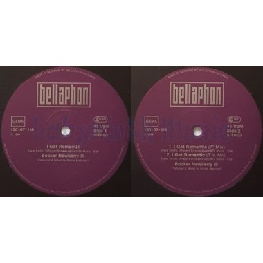 Booker Newberry III - I Get Romantic • 12" Vinyl Maxi • MINT - Labyrinth Music
