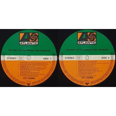 The Manhattan Transfer - The Best Of The Manhattan Transfer • 12" Vinyl LP • MINT - Labyrinth Music