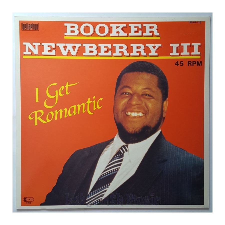 Booker Newberry III - I Get Romantic • 12" Vinyl Maxi • MINT - Labyrinth Music