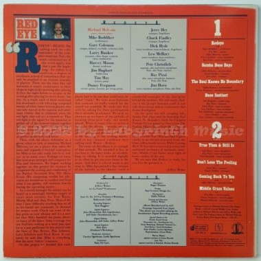 Michael Melvoin With Redeye - Redeye • 12" Vinyl LP • EX - Labyrinth Music