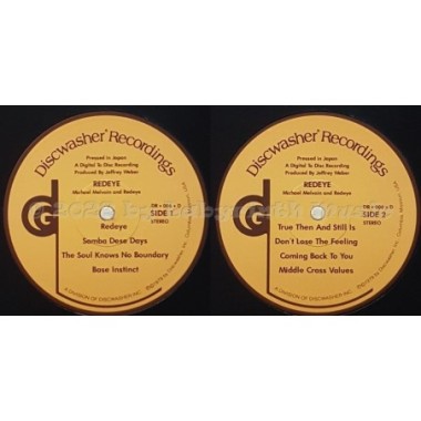 Michael Melvoin With Redeye - Redeye • 12" Vinyl LP • EX - Labyrinth Music