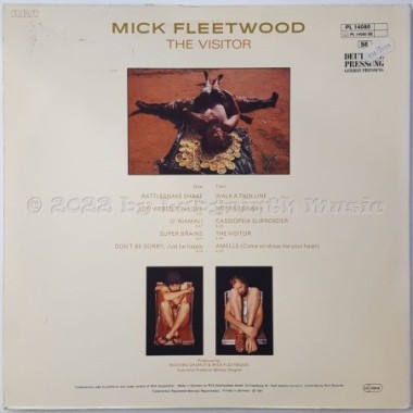 Mick Fleetwood - The Visitor • 12" Vinyl LP • EX - Labyrinth Music
