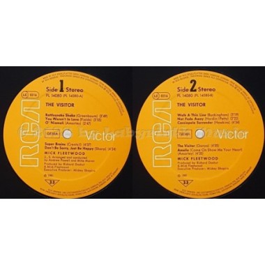 Mick Fleetwood - The Visitor • 12" Vinyl LP • EX - Labyrinth Music