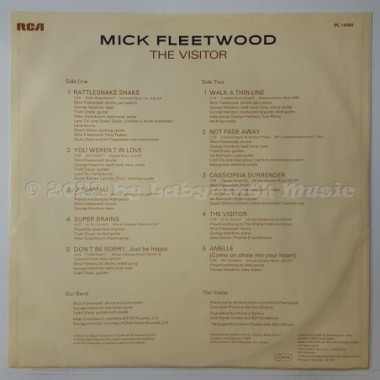 Mick Fleetwood - The Visitor • 12" Vinyl LP • EX - Labyrinth Music