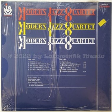 The Modern Jazz Quartet - Modern Jazz Quartet • 12" Vinyl LP • MINT - Labyrinth Music