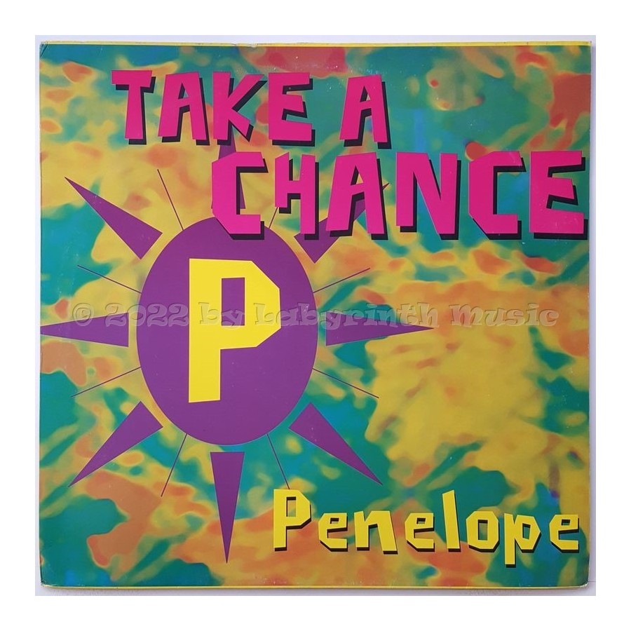Penelope - Take A Chance • 12" Vinyl Maxi • EX - Labyrinth Music