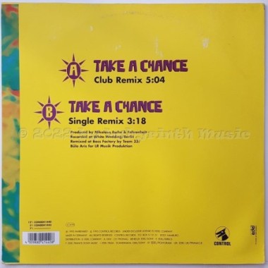 Penelope - Take A Chance • 12" Vinyl Maxi • EX - Labyrinth Music